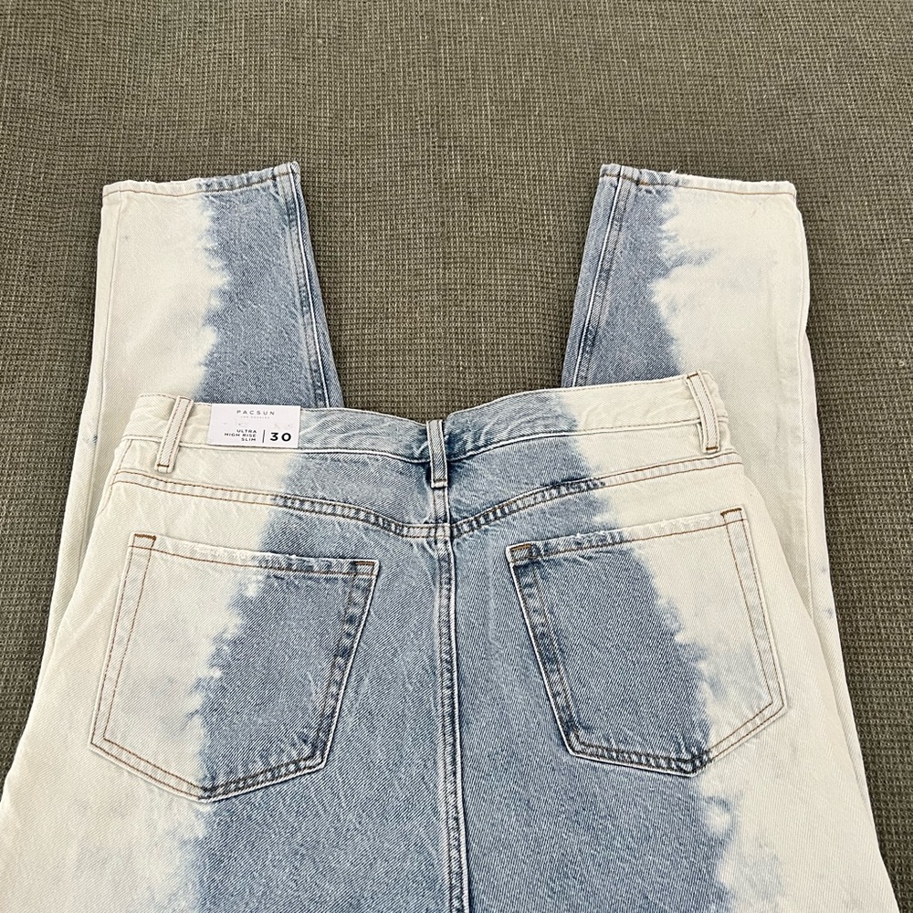 PacSun Ultra High Rise Slim Jeans size 30 - Picture 4 of 10